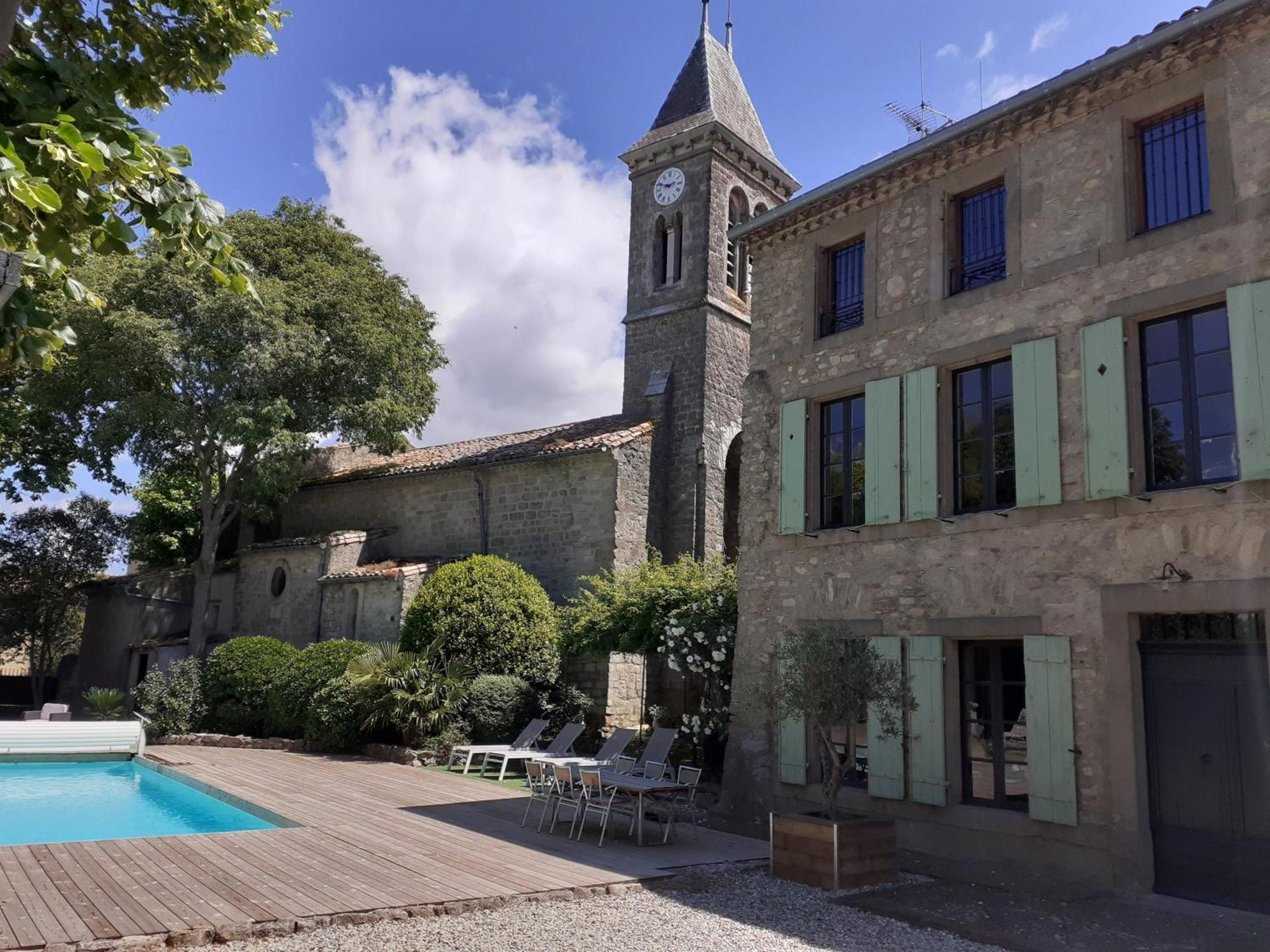 Prieure Saint-Louis Maison D'Hotes Floure Exterior photo